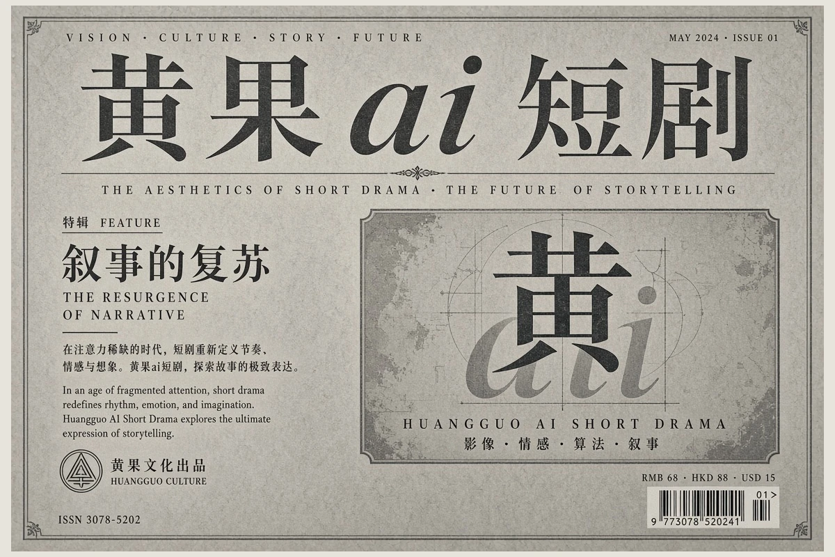 黄果ai短剧品牌阅读示意